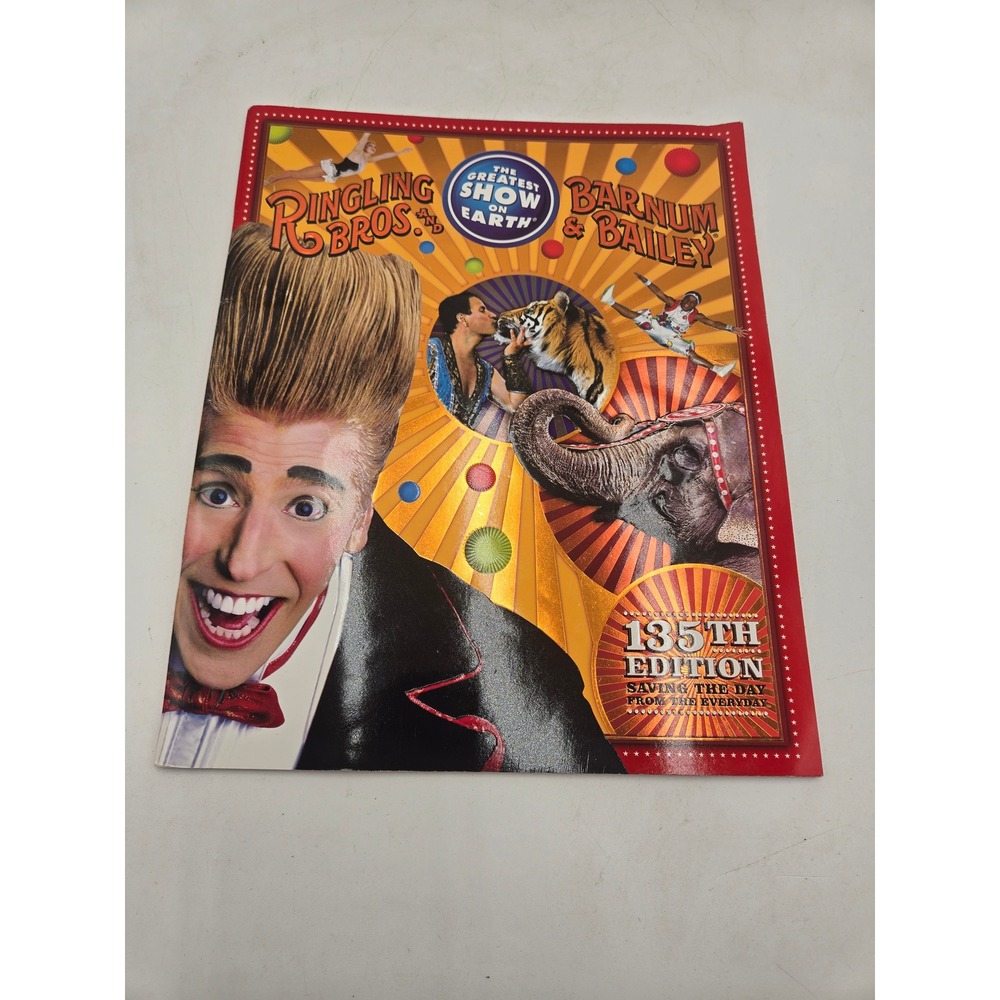 Ringling Bros Barnum & Bailey Circus 135th Edition Souvenir Program 2005 Bello